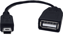 Переходник mini-USB - USB Меркурий 180, 130, 115
