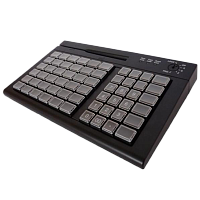 POS клавиатура Heng Yu S78A, USB, Считыватель MSR, Белый
